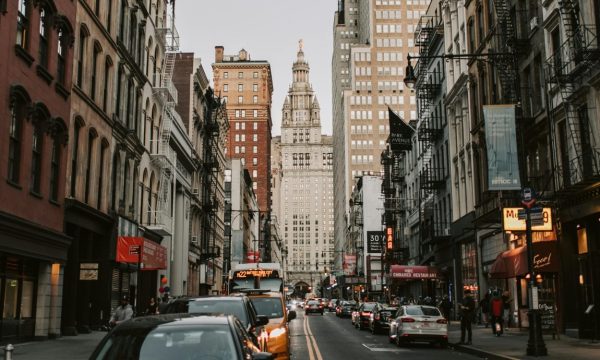 A photo of NYC City Hall illustrates a guest post on municipal impact investing